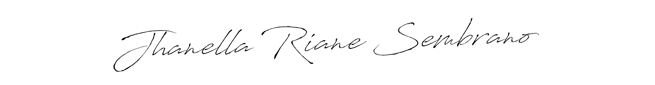 Use a signature maker to create a handwritten signature online. With this signature software, you can design (Antro_Vectra) your own signature for name Jhanella Riane Sembrano. Jhanella Riane Sembrano signature style 6 images and pictures png