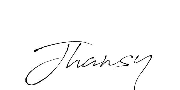 Jhansy stylish signature style. Best Handwritten Sign (Antro_Vectra) for my name. Handwritten Signature Collection Ideas for my name Jhansy. Jhansy signature style 6 images and pictures png