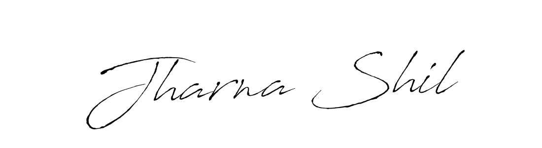 Make a beautiful signature design for name Jharna Shil. With this signature (Antro_Vectra) style, you can create a handwritten signature for free. Jharna Shil signature style 6 images and pictures png