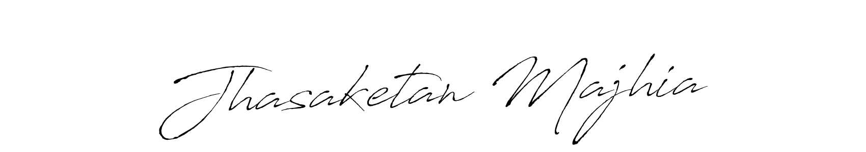 Jhasaketan Majhia stylish signature style. Best Handwritten Sign (Antro_Vectra) for my name. Handwritten Signature Collection Ideas for my name Jhasaketan Majhia. Jhasaketan Majhia signature style 6 images and pictures png