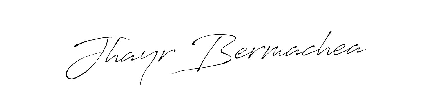 Also we have Jhayr Bermachea name is the best signature style. Create professional handwritten signature collection using Antro_Vectra autograph style. Jhayr Bermachea signature style 6 images and pictures png