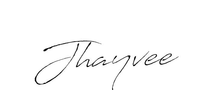 How to make Jhayvee signature? Antro_Vectra is a professional autograph style. Create handwritten signature for Jhayvee name. Jhayvee signature style 6 images and pictures png