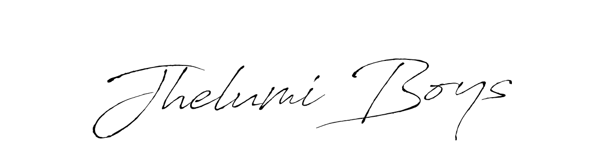 Similarly Antro_Vectra is the best handwritten signature design. Signature creator online .You can use it as an online autograph creator for name Jhelumi Boys. Jhelumi Boys signature style 6 images and pictures png