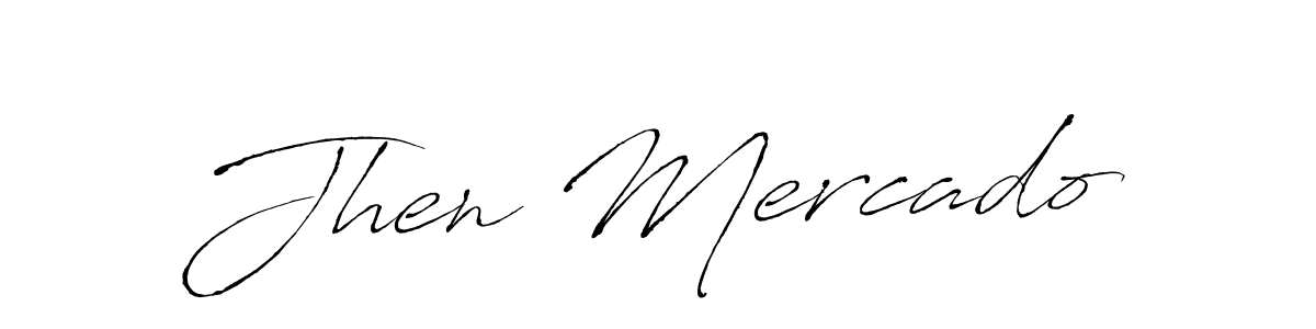 How to make Jhen Mercado signature? Antro_Vectra is a professional autograph style. Create handwritten signature for Jhen Mercado name. Jhen Mercado signature style 6 images and pictures png