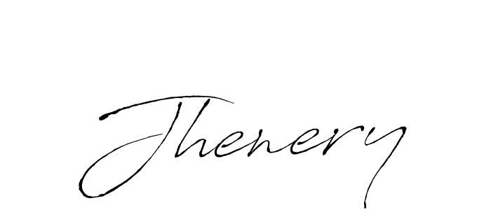 Create a beautiful signature design for name Jhenery. With this signature (Antro_Vectra) fonts, you can make a handwritten signature for free. Jhenery signature style 6 images and pictures png