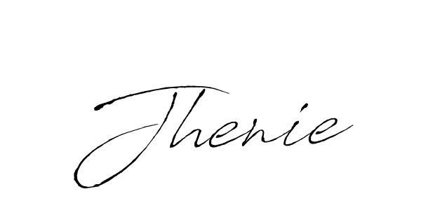 Also we have Jhenie name is the best signature style. Create professional handwritten signature collection using Antro_Vectra autograph style. Jhenie signature style 6 images and pictures png