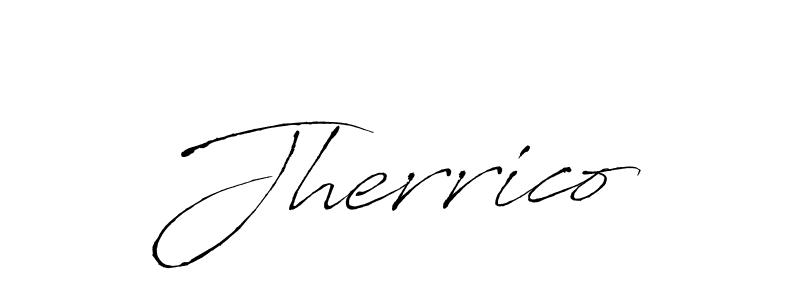 How to Draw Jherrico signature style? Antro_Vectra is a latest design signature styles for name Jherrico. Jherrico signature style 6 images and pictures png