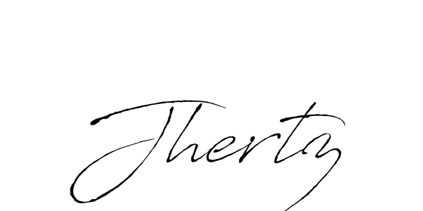 How to make Jhertz name signature. Use Antro_Vectra style for creating short signs online. This is the latest handwritten sign. Jhertz signature style 6 images and pictures png