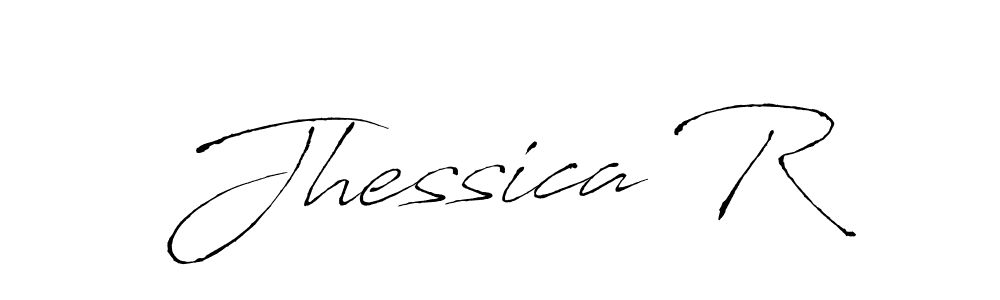 Also You can easily find your signature by using the search form. We will create Jhessica R name handwritten signature images for you free of cost using Antro_Vectra sign style. Jhessica R signature style 6 images and pictures png