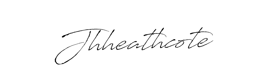 Create a beautiful signature design for name Jhheathcote. With this signature (Antro_Vectra) fonts, you can make a handwritten signature for free. Jhheathcote signature style 6 images and pictures png