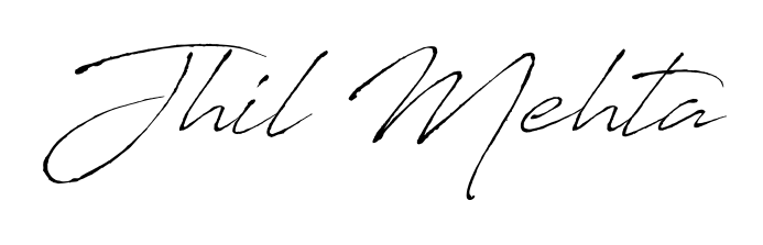 Here are the top professional signature styles for the name Jhil Mehta. These are the best autograph styles you can use for your name. Jhil Mehta signature style 6 images and pictures png