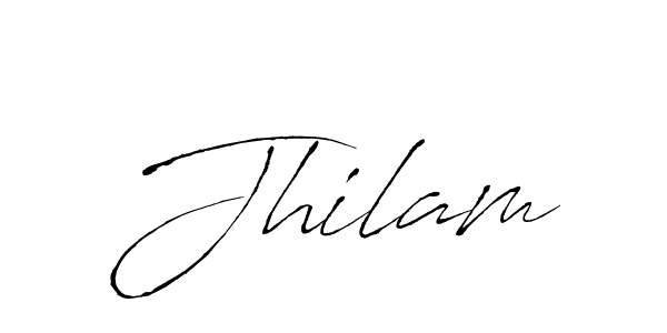 Create a beautiful signature design for name Jhilam. With this signature (Antro_Vectra) fonts, you can make a handwritten signature for free. Jhilam signature style 6 images and pictures png