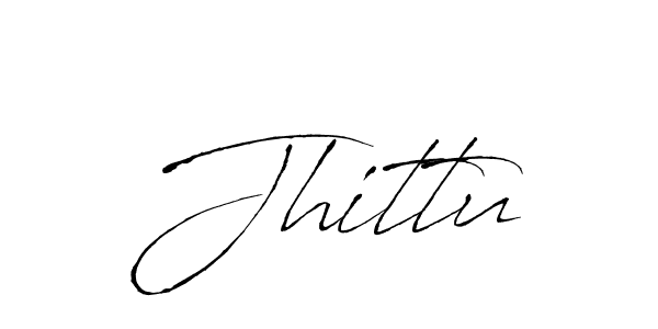Jhittu stylish signature style. Best Handwritten Sign (Antro_Vectra) for my name. Handwritten Signature Collection Ideas for my name Jhittu. Jhittu signature style 6 images and pictures png