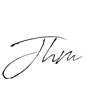 Best and Professional Signature Style for Jhm. Antro_Vectra Best Signature Style Collection. Jhm signature style 6 images and pictures png