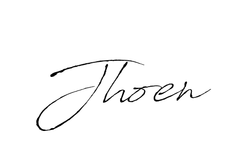 How to make Jhoen signature? Antro_Vectra is a professional autograph style. Create handwritten signature for Jhoen name. Jhoen signature style 6 images and pictures png