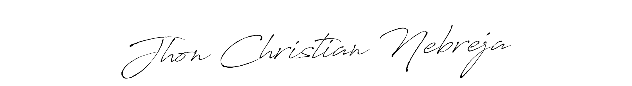 This is the best signature style for the Jhon Christian Nebreja name. Also you like these signature font (Antro_Vectra). Mix name signature. Jhon Christian Nebreja signature style 6 images and pictures png