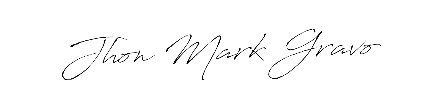 You should practise on your own different ways (Antro_Vectra) to write your name (Jhon Mark Gravo) in signature. don't let someone else do it for you. Jhon Mark Gravo signature style 6 images and pictures png