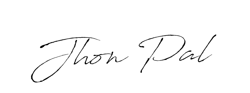 Also we have Jhon Pal name is the best signature style. Create professional handwritten signature collection using Antro_Vectra autograph style. Jhon Pal signature style 6 images and pictures png