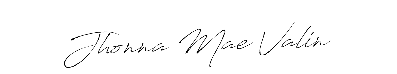 Make a beautiful signature design for name Jhonna Mae Valin. With this signature (Antro_Vectra) style, you can create a handwritten signature for free. Jhonna Mae Valin signature style 6 images and pictures png