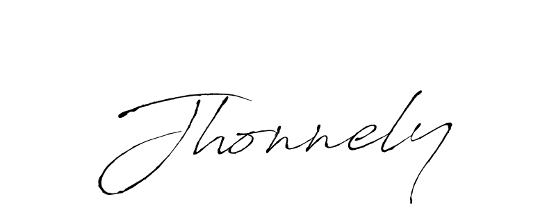Design your own signature with our free online signature maker. With this signature software, you can create a handwritten (Antro_Vectra) signature for name Jhonnely. Jhonnely signature style 6 images and pictures png