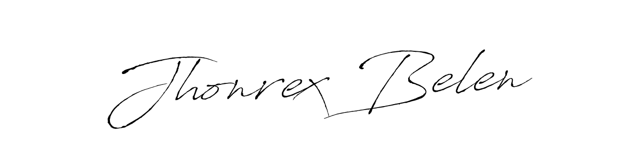 This is the best signature style for the Jhonrex Belen name. Also you like these signature font (Antro_Vectra). Mix name signature. Jhonrex Belen signature style 6 images and pictures png