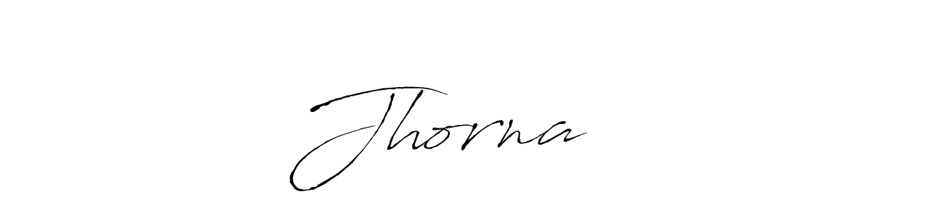 Similarly Antro_Vectra is the best handwritten signature design. Signature creator online .You can use it as an online autograph creator for name Jhorna ❤️. Jhorna ❤️ signature style 6 images and pictures png