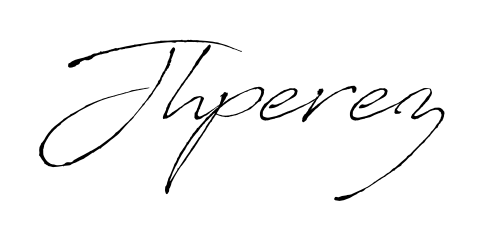 Create your official email sign-off with Jhperez name in Antro_Vectra style. Crisp, clean, and perfectly legible across all screens. Jhperez signature style 6 images and pictures png