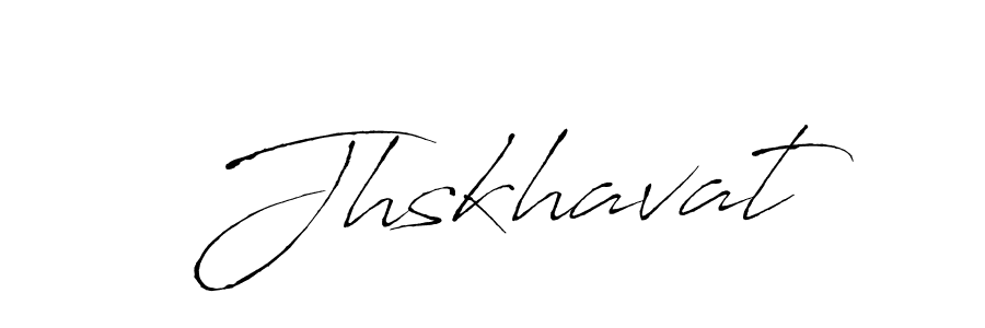 You should practise on your own different ways (Antro_Vectra) to write your name (Jhskhavat) in signature. don't let someone else do it for you. Jhskhavat signature style 6 images and pictures png