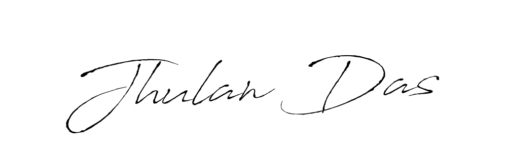 Use a signature maker to create a handwritten signature online. With this signature software, you can design (Antro_Vectra) your own signature for name Jhulan Das. Jhulan Das signature style 6 images and pictures png