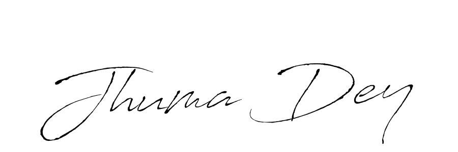 Use a signature maker to create a handwritten signature online. With this signature software, you can design (Antro_Vectra) your own signature for name Jhuma Dey. Jhuma Dey signature style 6 images and pictures png