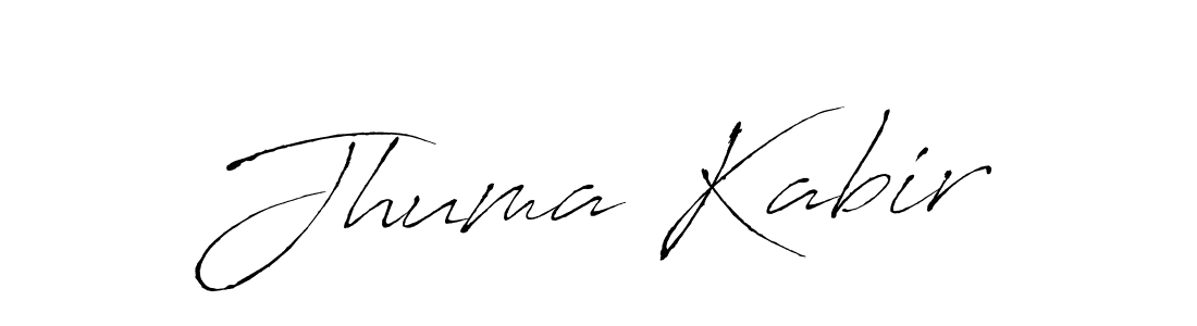 Antro_Vectra is a professional signature style that is perfect for those who want to add a touch of class to their signature. It is also a great choice for those who want to make their signature more unique. Get Jhuma Kabir name to fancy signature for free. Jhuma Kabir signature style 6 images and pictures png