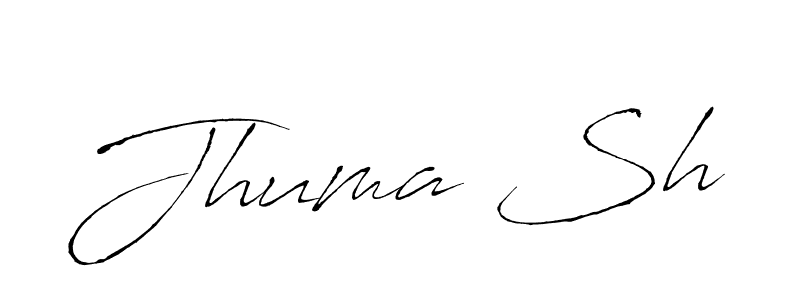 Also we have Jhuma Sh name is the best signature style. Create professional handwritten signature collection using Antro_Vectra autograph style. Jhuma Sh signature style 6 images and pictures png