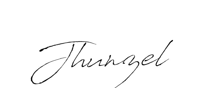 It looks lik you need a new signature style for name Jhunzel. Design unique handwritten (Antro_Vectra) signature with our free signature maker in just a few clicks. Jhunzel signature style 6 images and pictures png