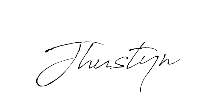 Antro_Vectra is a professional signature style that is perfect for those who want to add a touch of class to their signature. It is also a great choice for those who want to make their signature more unique. Get Jhustyn name to fancy signature for free. Jhustyn signature style 6 images and pictures png