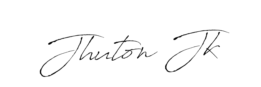 Make a short Jhuton Jk signature style. Manage your documents anywhere anytime using Antro_Vectra. Create and add eSignatures, submit forms, share and send files easily. Jhuton Jk signature style 6 images and pictures png