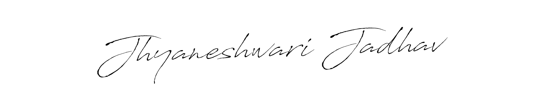 Use a signature maker to create a handwritten signature online. With this signature software, you can design (Antro_Vectra) your own signature for name Jhyaneshwari Jadhav. Jhyaneshwari Jadhav signature style 6 images and pictures png