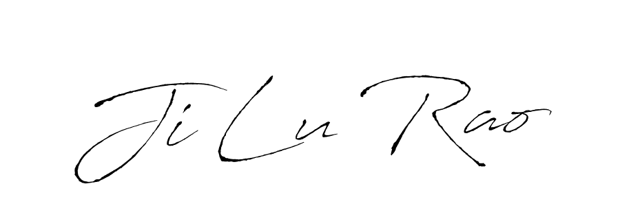 Once you've used our free online signature maker to create your best signature Antro_Vectra style, it's time to enjoy all of the benefits that Ji Lu Rao name signing documents. Ji Lu Rao signature style 6 images and pictures png