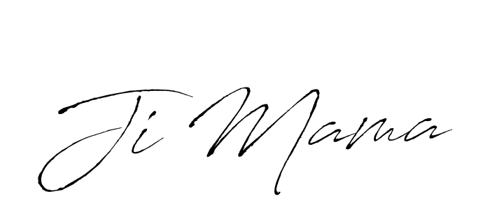 Also You can easily find your signature by using the search form. We will create Ji Mama name handwritten signature images for you free of cost using Antro_Vectra sign style. Ji Mama signature style 6 images and pictures png