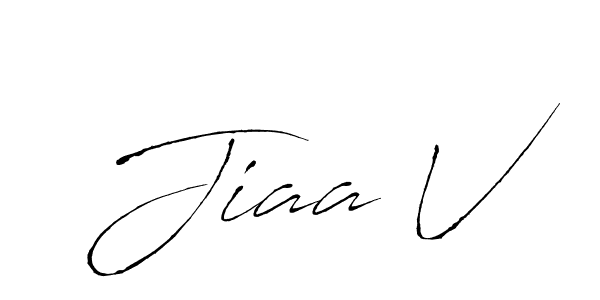 You should practise on your own different ways (Antro_Vectra) to write your name (Jiaa V) in signature. don't let someone else do it for you. Jiaa V signature style 6 images and pictures png