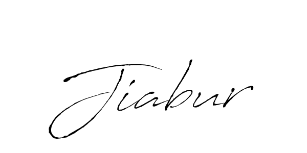 How to make Jiabur signature? Antro_Vectra is a professional autograph style. Create handwritten signature for Jiabur name. Jiabur signature style 6 images and pictures png