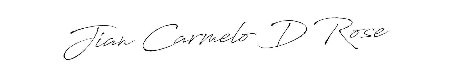 Here are the top 10 professional signature styles for the name Jian Carmelo D Rose. These are the best autograph styles you can use for your name. Jian Carmelo D Rose signature style 6 images and pictures png