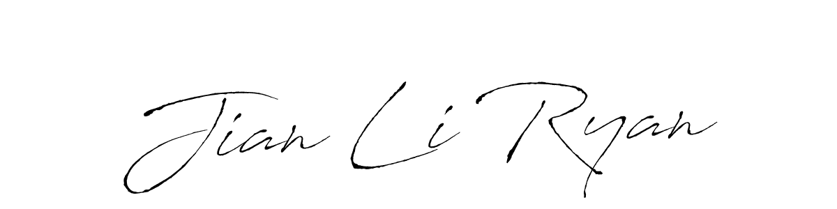It looks lik you need a new signature style for name Jian Li Ryan. Design unique handwritten (Antro_Vectra) signature with our free signature maker in just a few clicks. Jian Li Ryan signature style 6 images and pictures png