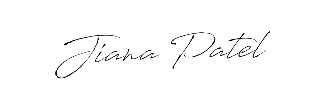 Also we have Jiana Patel name is the best signature style. Create professional handwritten signature collection using Antro_Vectra autograph style. Jiana Patel signature style 6 images and pictures png