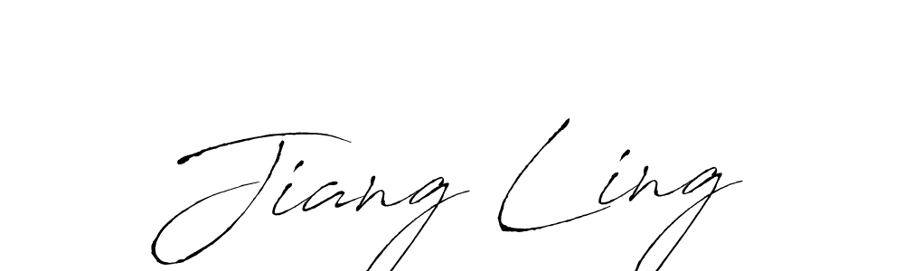 You should practise on your own different ways (Antro_Vectra) to write your name (Jiang Ling) in signature. don't let someone else do it for you. Jiang Ling signature style 6 images and pictures png