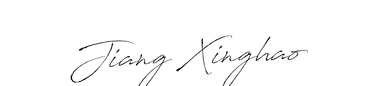 Also we have Jiang Xinghao name is the best signature style. Create professional handwritten signature collection using Antro_Vectra autograph style. Jiang Xinghao signature style 6 images and pictures png