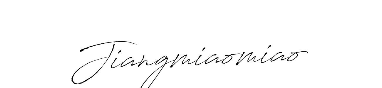 Also we have Jiangmiaomiao name is the best signature style. Create professional handwritten signature collection using Antro_Vectra autograph style. Jiangmiaomiao signature style 6 images and pictures png