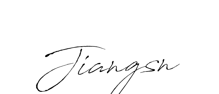 How to make Jiangsn name signature. Use Antro_Vectra style for creating short signs online. This is the latest handwritten sign. Jiangsn signature style 6 images and pictures png