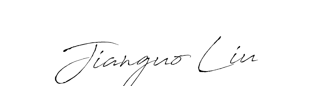 Make a beautiful signature design for name Jianguo Liu. Use this online signature maker to create a handwritten signature for free. Jianguo Liu signature style 6 images and pictures png