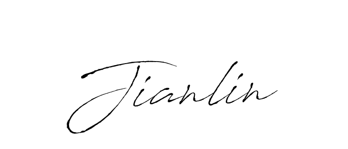 Antro_Vectra is a professional signature style that is perfect for those who want to add a touch of class to their signature. It is also a great choice for those who want to make their signature more unique. Get Jianlin name to fancy signature for free. Jianlin signature style 6 images and pictures png