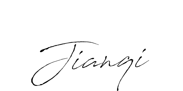 Also we have Jianqi name is the best signature style. Create professional handwritten signature collection using Antro_Vectra autograph style. Jianqi signature style 6 images and pictures png